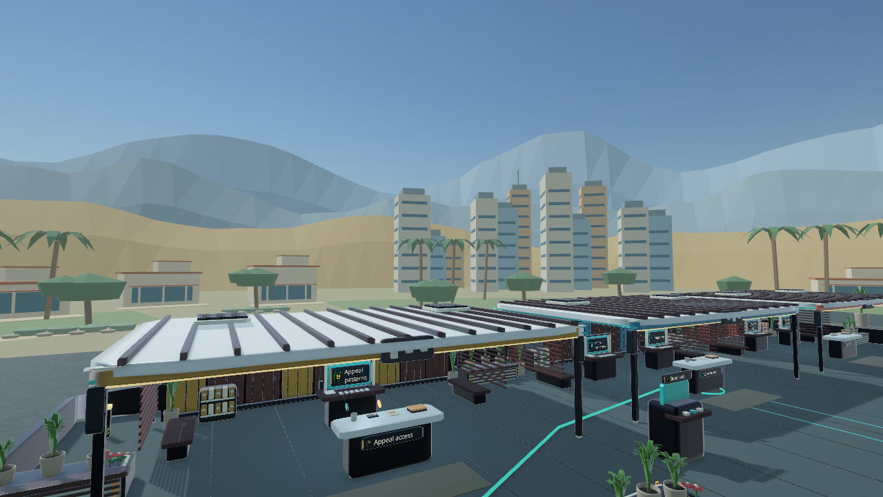 In-game capture: a visual mission trail to the south review wing